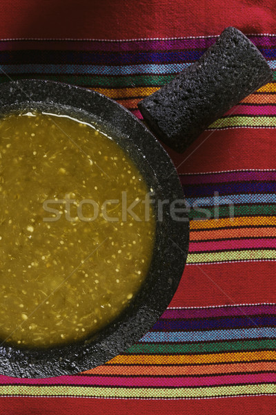 Salsa verde Stock photo © iodrakon
