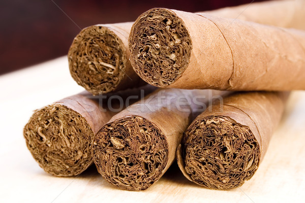 Close up of Cigars Stock photo © iodrakon