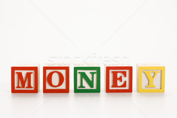 Jouet alphabet blocs blocs de construction orthographe mot [[stock_photo]] © iofoto