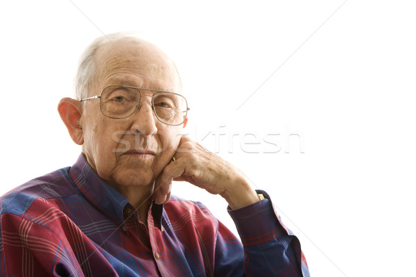 Portrait of elderly man. Stock photo © iofoto