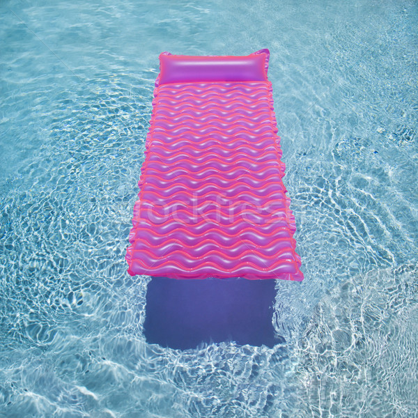 Pink float in  pool. Stock photo © iofoto