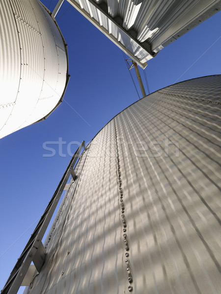 Grain silo storage. Stock photo © iofoto