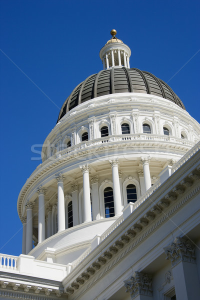 Sacramento Capitol building dome. Stock photo © iofoto