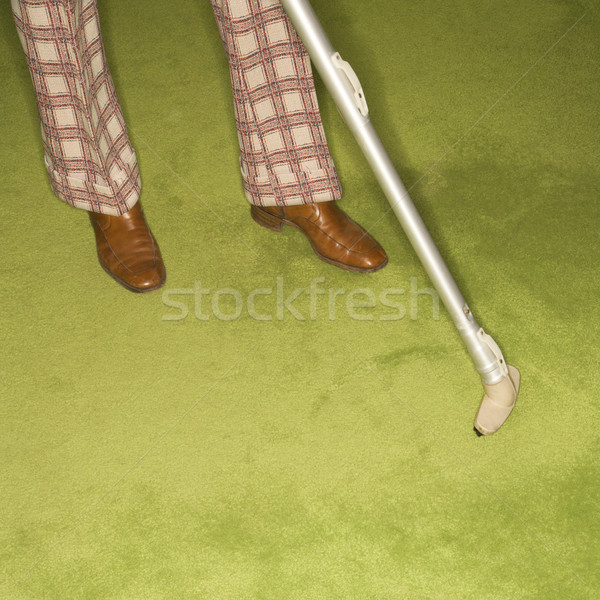 Man doing house chores. Stock photo © iofoto