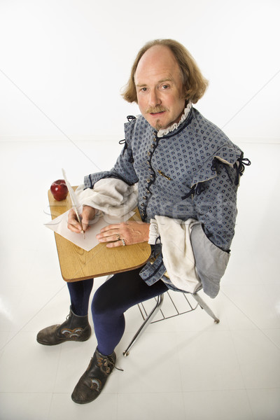 Shakespeare in school desk. Stock photo © iofoto
