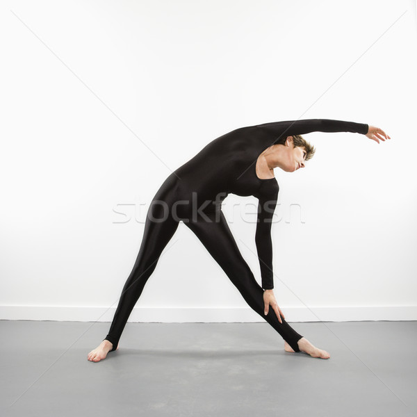 Kobieta fitness portret dość Zdjęcia stock © iofoto