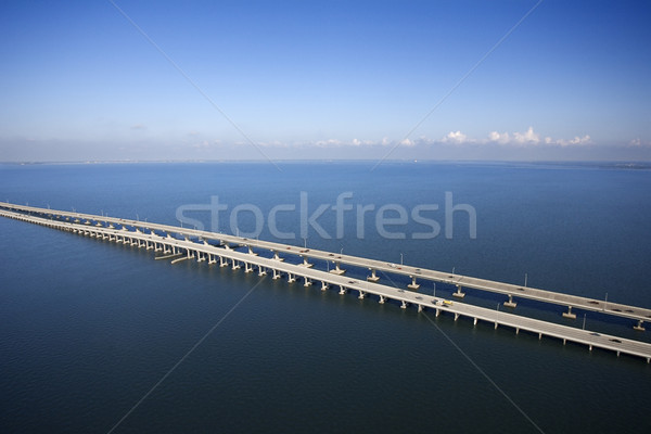 Pont interstate vieux eau oeil [[stock_photo]] © iofoto