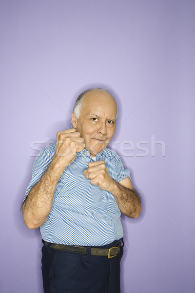 Man making fists. Stock photo © iofoto