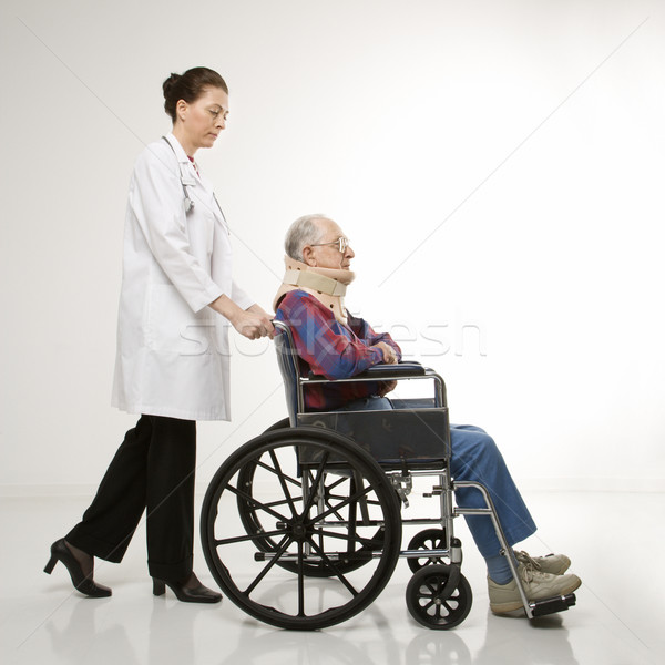 Patient and doctor. Stock photo © iofoto