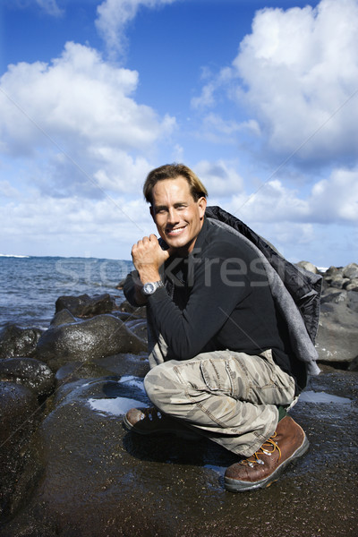 Man smiling in Maui. Stock photo © iofoto