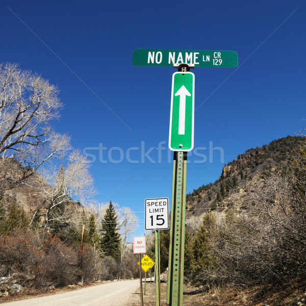 Several street signs. Stock photo © iofoto