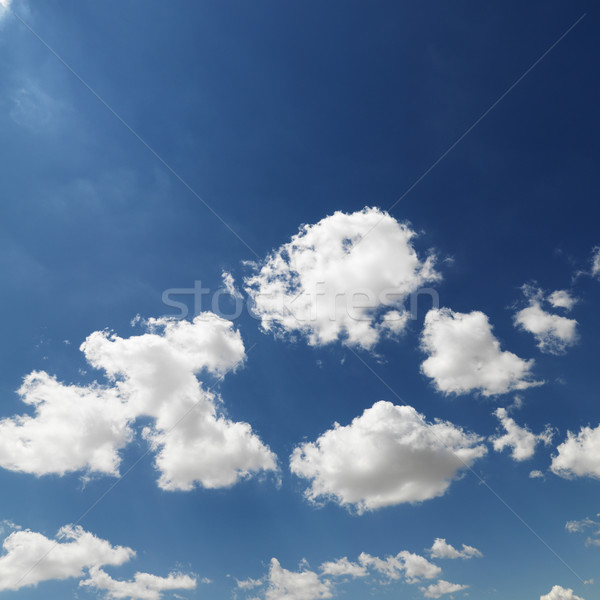 Cumulus clouds. Stock photo © iofoto
