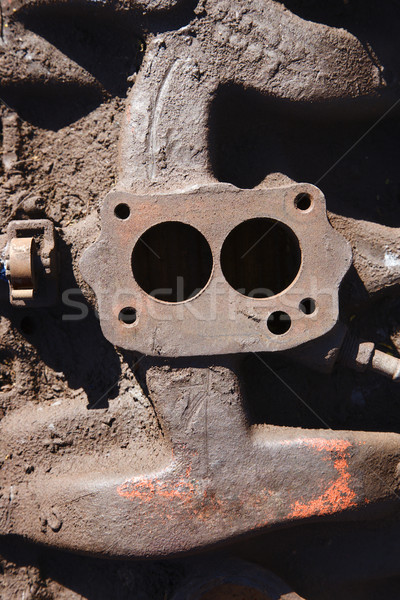 Stock photo: Car part.