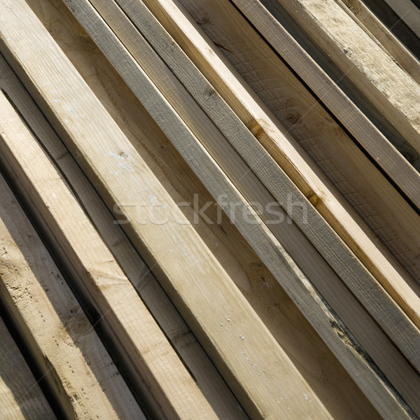 Collectie timmerhout hout bouw uit Stockfoto © iofoto