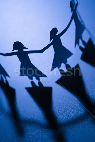 Women holding hands Stock photo © iofoto
