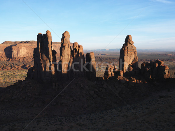 Rock na południowy zachód krajobraz charakter kolor poziomy Zdjęcia stock © iofoto