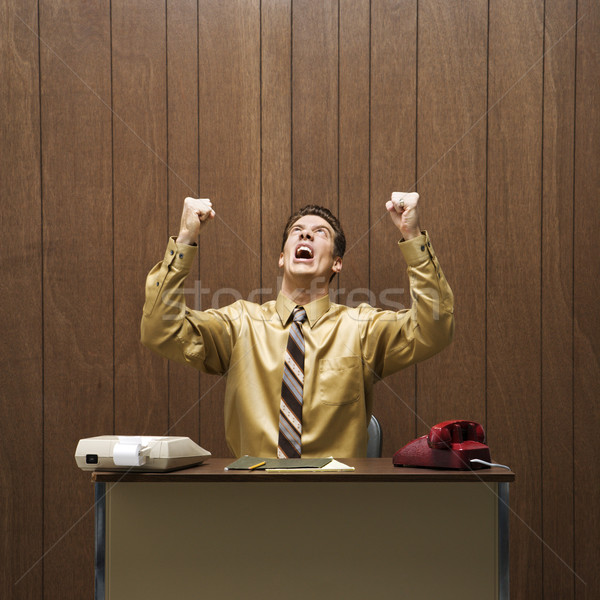 Stressed businessman. Stock photo © iofoto