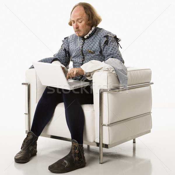 Shakespeare on laptop computer. Stock photo © iofoto