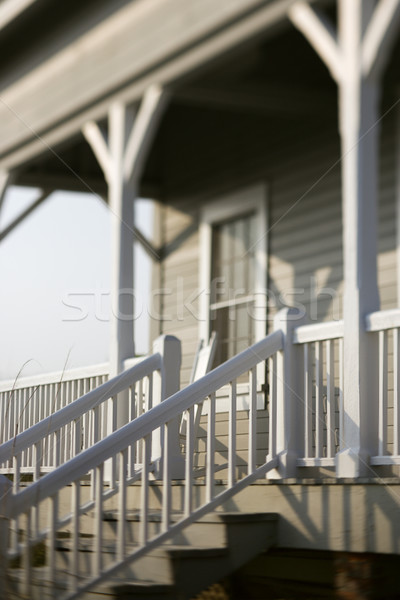 Entrance to house with porch. Stock photo © iofoto
