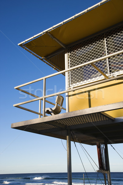 救生員 海灘 天堂 澳大利亞 建設 商業照片 © iofoto
