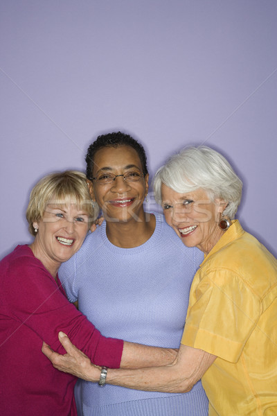 肖像 3  女性 白人 アフリカ系アメリカ人 ストックフォト © iofoto