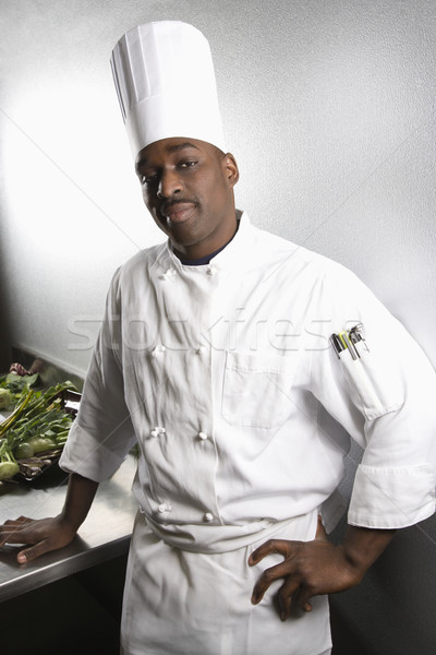 Portrait of chef. Stock photo © iofoto