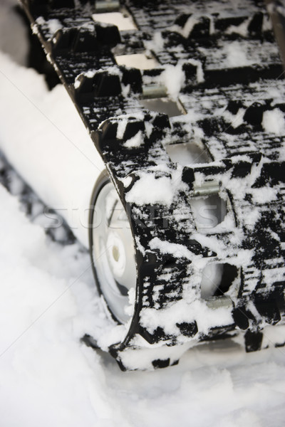 Snowmobile track. Stock photo © iofoto