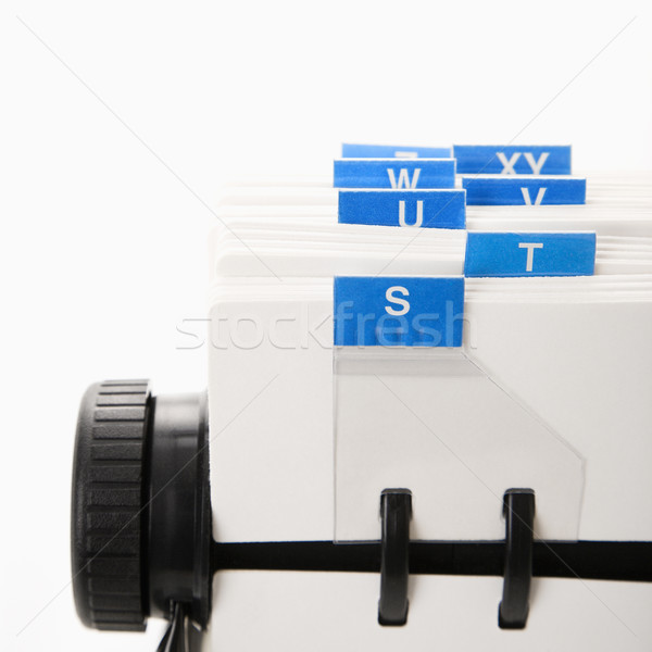 Rolodex. Stock photo © iofoto