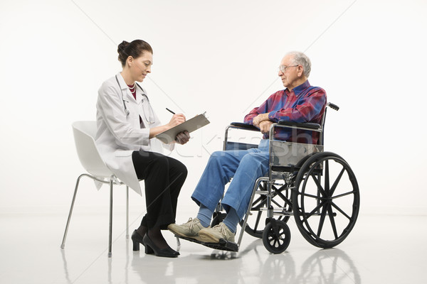 Doctor and patient. Stock photo © iofoto