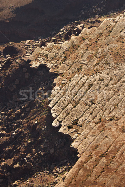 Rocky cliff aerial. Stock photo © iofoto