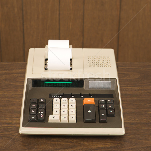 Adding machine. Stock photo © iofoto