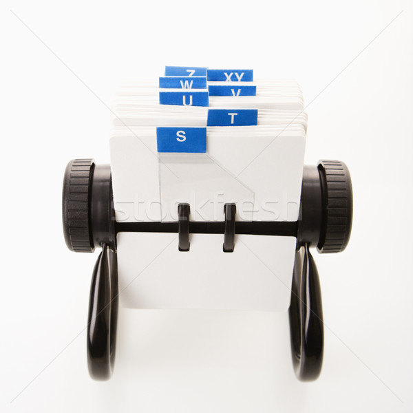 Rolodex. Stock photo © iofoto