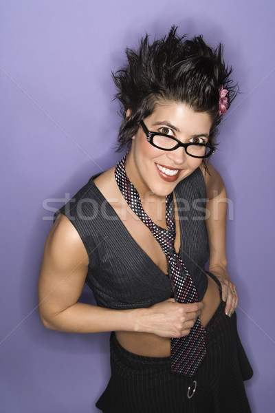 Smiling latina woman. Stock photo © iofoto