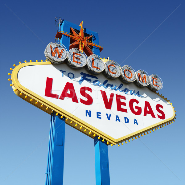 Las Vegas welcome sign. Stock photo © iofoto