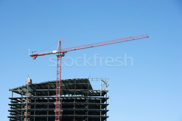 建設 施工 城市 加州 美國 商業照片 © iofoto