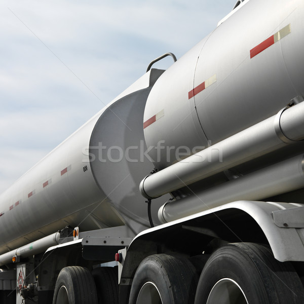 Combustível caminhão pormenor grande armazenamento cor Foto stock © iofoto