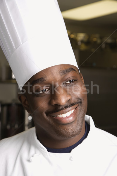 Head shot of chef. Stock photo © iofoto