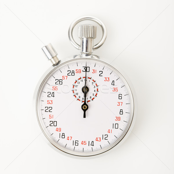 секундомер белый часы время цвета студию Сток-фото © iofoto