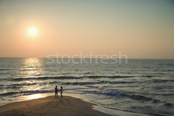 Couple on beach. Stock photo © iofoto