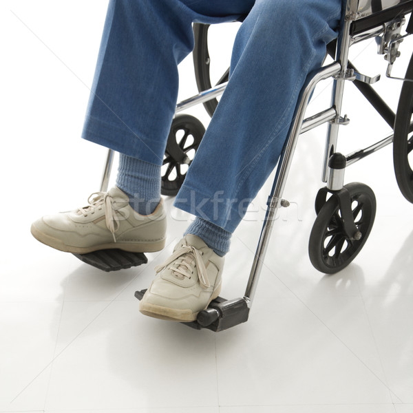 Man a wheelchair. Stock photo © iofoto