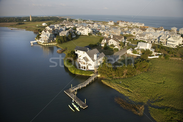 Coastal community. Stock photo © iofoto