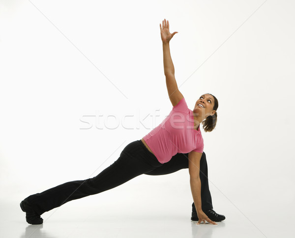 Femme yoga adulte [[stock_photo]] © iofoto