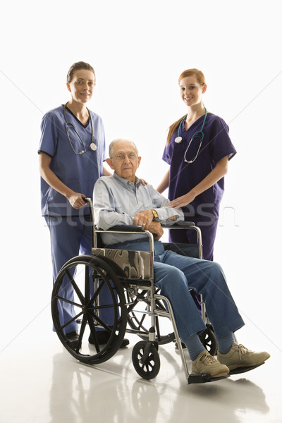 Handicapped man. Stock photo © iofoto