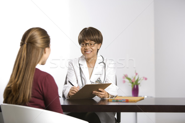 Doctor and patient. Stock photo © iofoto