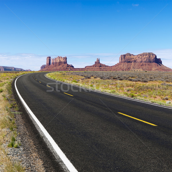 Rural desert highway. Stock photo © iofoto