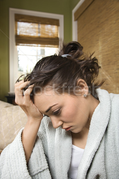 Stock photo: Woman with Headache