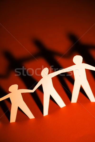 People holding hands Stock photo © iofoto