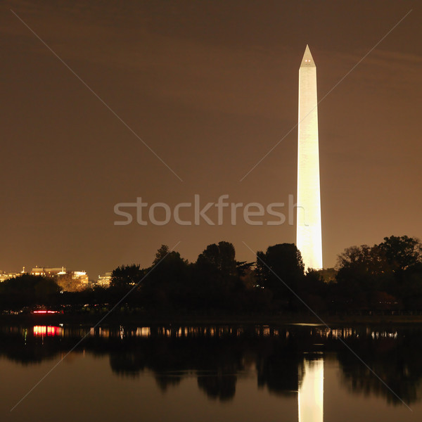 Washington Monument  at night. Stock photo © iofoto