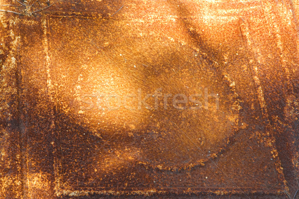 Rusted orange metal. Stock photo © iofoto