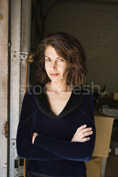 Portrait of woman. Stock photo © iofoto